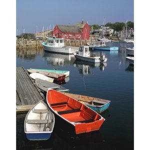 Boats and Shack  8 x 10 print